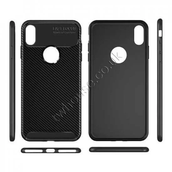 Carbon Fiber Texture Back Cover Case for Samsung S20 Ultra