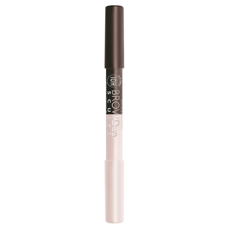 Bourjois Brow Duo Sculpt Brow Pencil & Highlighter - 23 BROWN