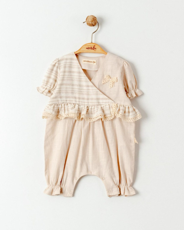 Baby Girls Lace Spanish Romper (3-18M)