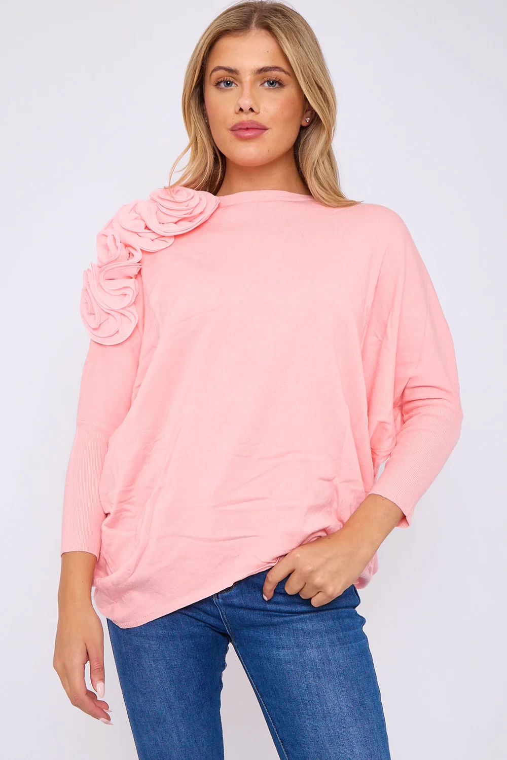 FAYE ROSE SHOULDER DETAIL JUMPER