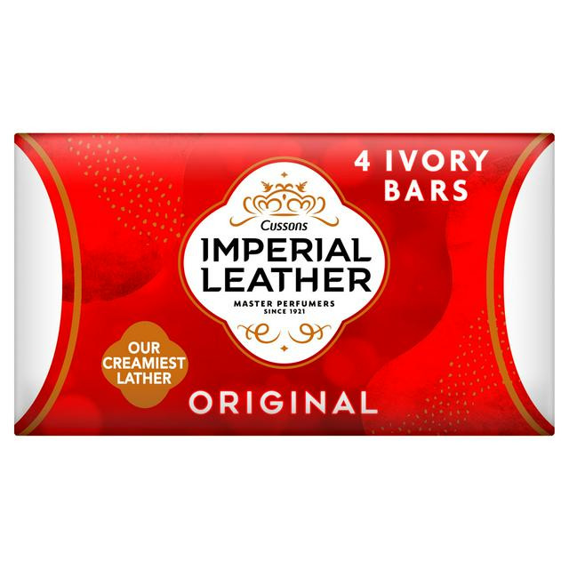 Imperial Leather Original Bar Soap 4x90g