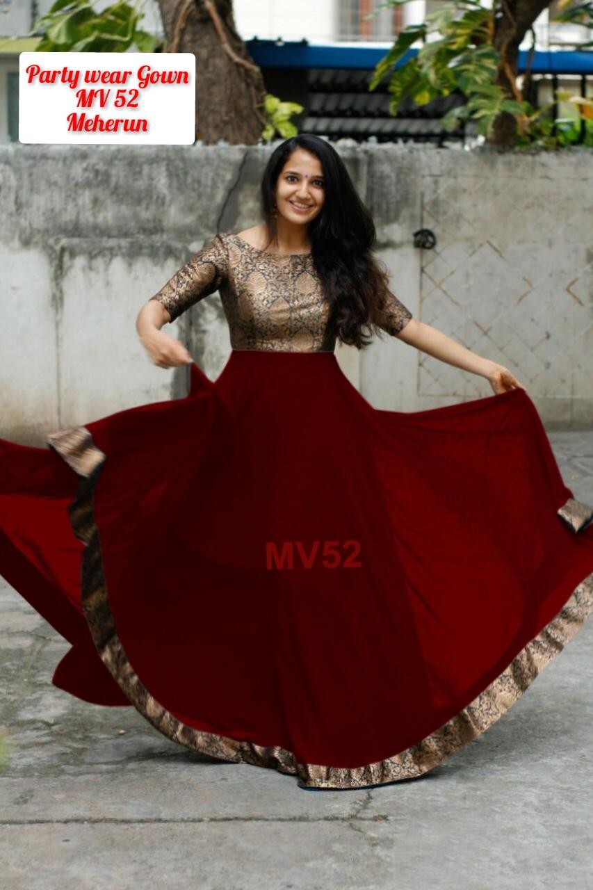 New Launching Georgette Party wear Gown