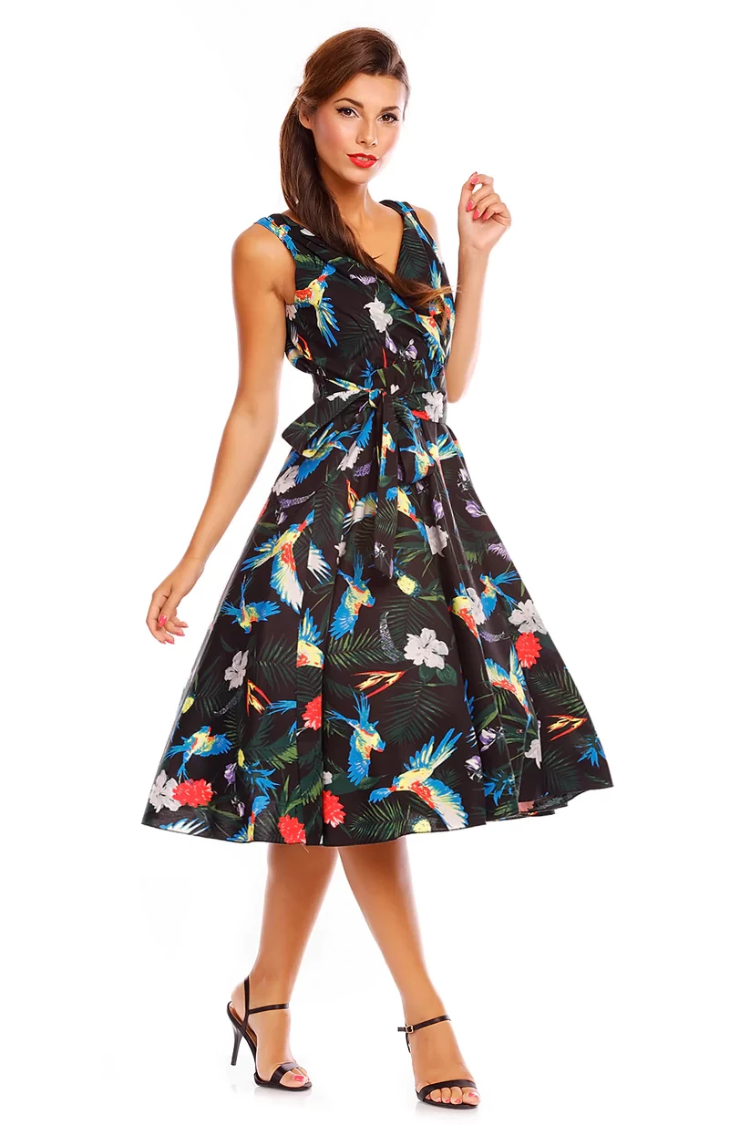 Rockabilly Dress in Black