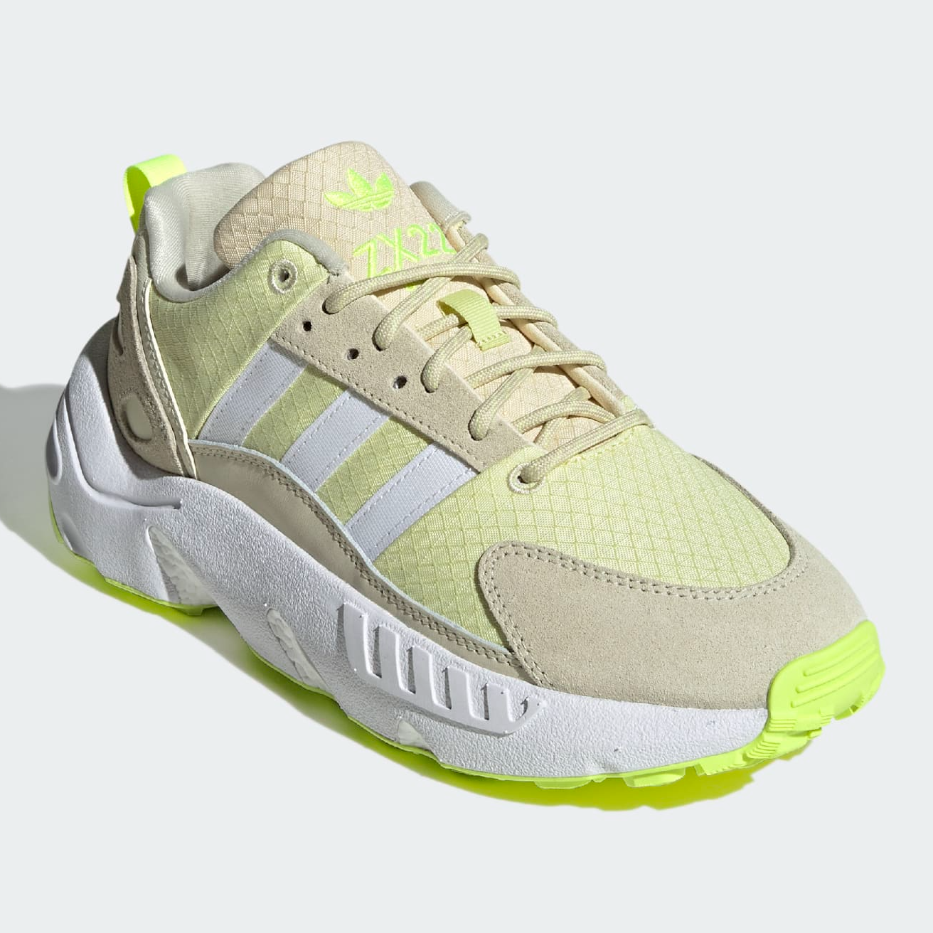 Women’s Adidas ‘ZX 22 Boost’ Trainers Lime Color