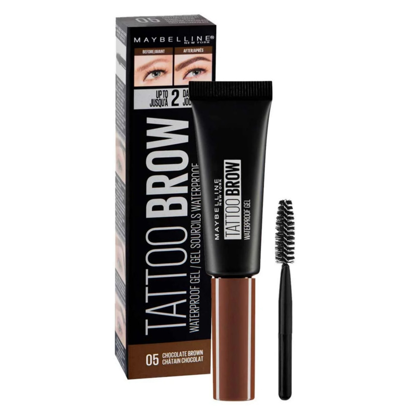 Maybelline Tattoo Brow Waterproof Gel - 05 CHOCOLATE BROWN