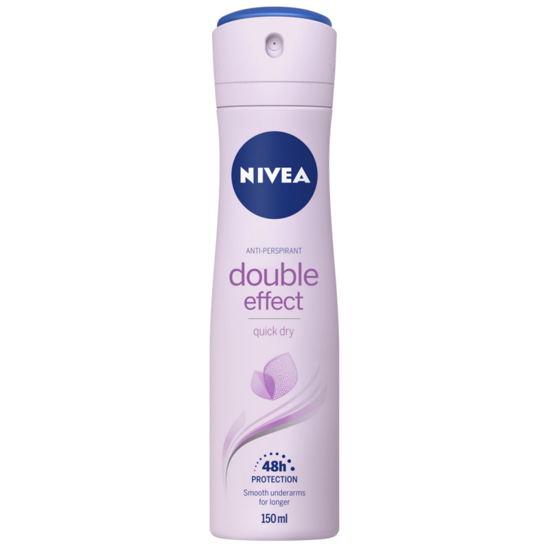 Nivea Anti-Perspirant Double Effect Quick Dry Deodorant Body Spray 150ml