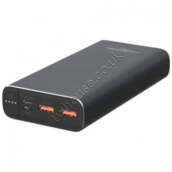 ANSMANN 20000mAh Power Bank (Black)
