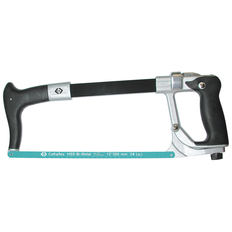 CK 12inch Professional Quick Change Hacksaw with 45 and 90 Degree Blade Positions