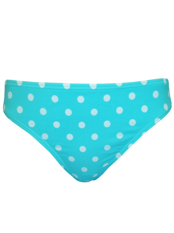 Swimwear RESORT Turquoise Spotted Hipster Bikini Bottoms