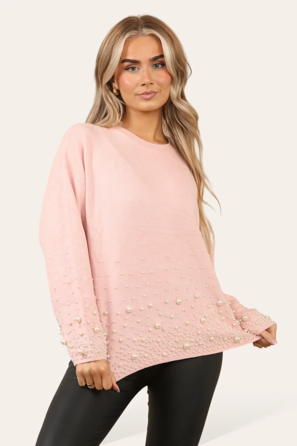 PEARL DETAIL JUMPER