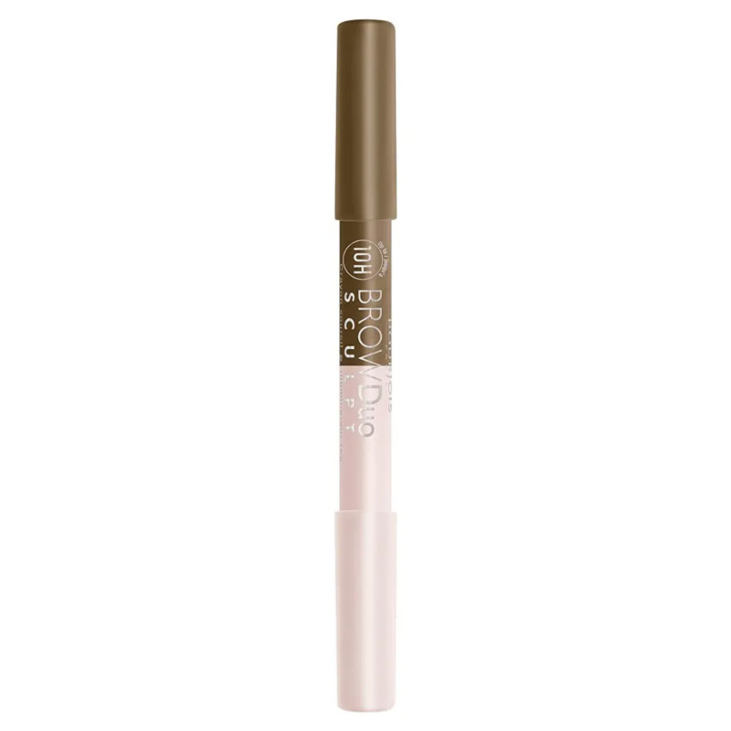 Bourjois Brow Duo Sculpt Brow Pencil & Highlighter - 22 CHESTNUT