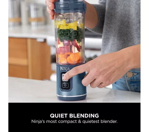 NINJA Blast BC151UKNV Cordless Blender - Denim Blue