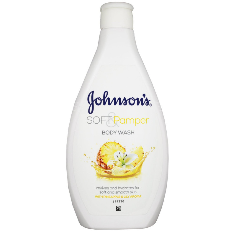Johnson's Soft and Pamper Body Wash 400ml