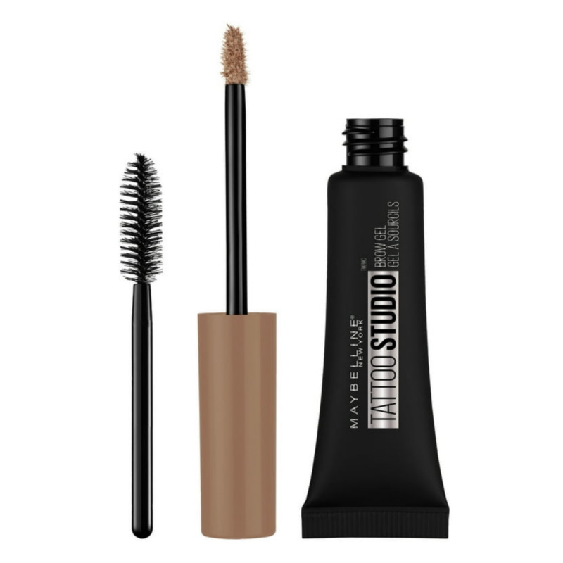 Maybelline Tattoo Studio Waterproof Brow Gel - 255 SOFT BROWN