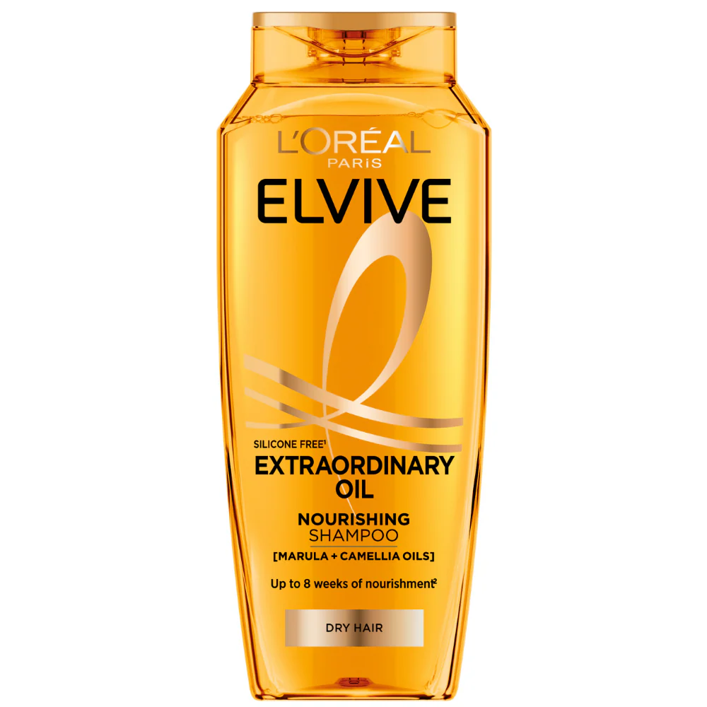 L'Oreal Paris Elvive Silicone Free Extraordinary Oil Nourishing Shampoo 400ml