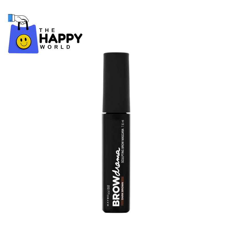 Maybelline Brow Drama Sculpting Brow Mascara(7.6ml) - DARK BROWN
