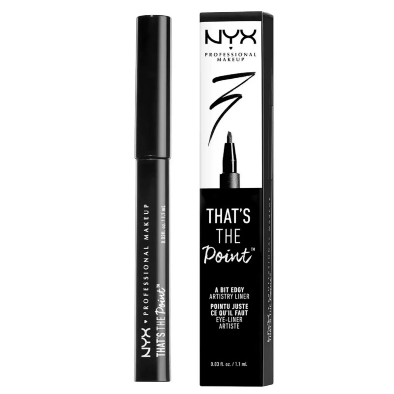 NYX Professional Makeup That's The Point Eyeliner - 03 BLACK