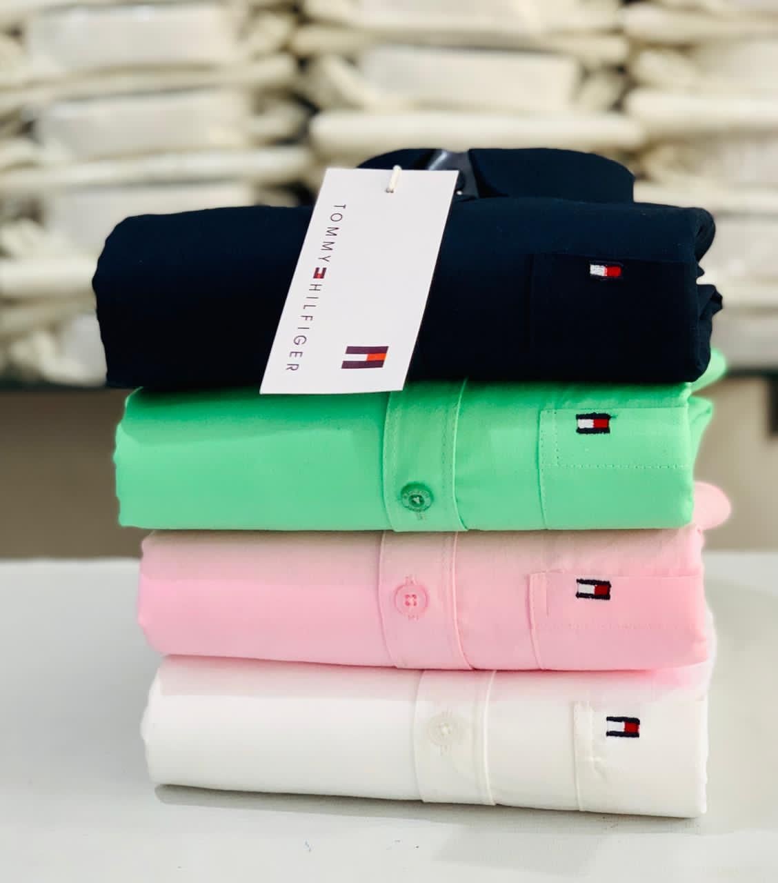Tommy Hilfiger high quality plain Shirt