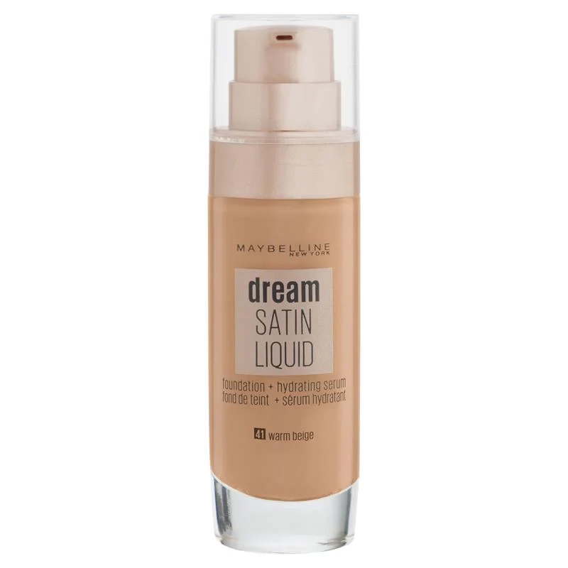 Maybelline Dream Radiant Liquid Foundation + Hydrating Serum - 41 WARM BEIGE