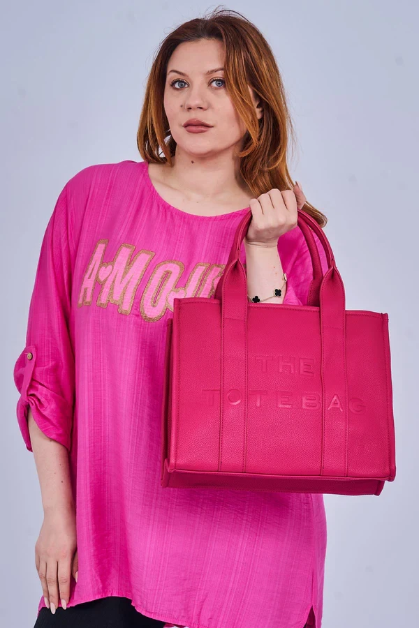 Tote Two Handle Shoulder Bag