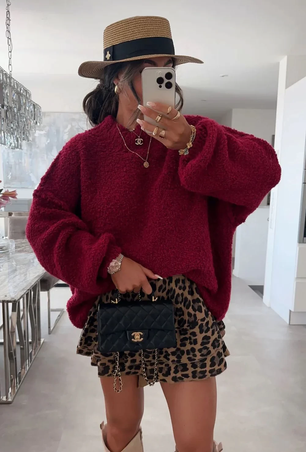 ELLA TEXTURED WOOL JUMPER