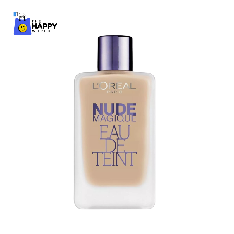 Loreal Nude Magique Eau De Teint Foundation Warm Ivory 110 Spf18 20ml