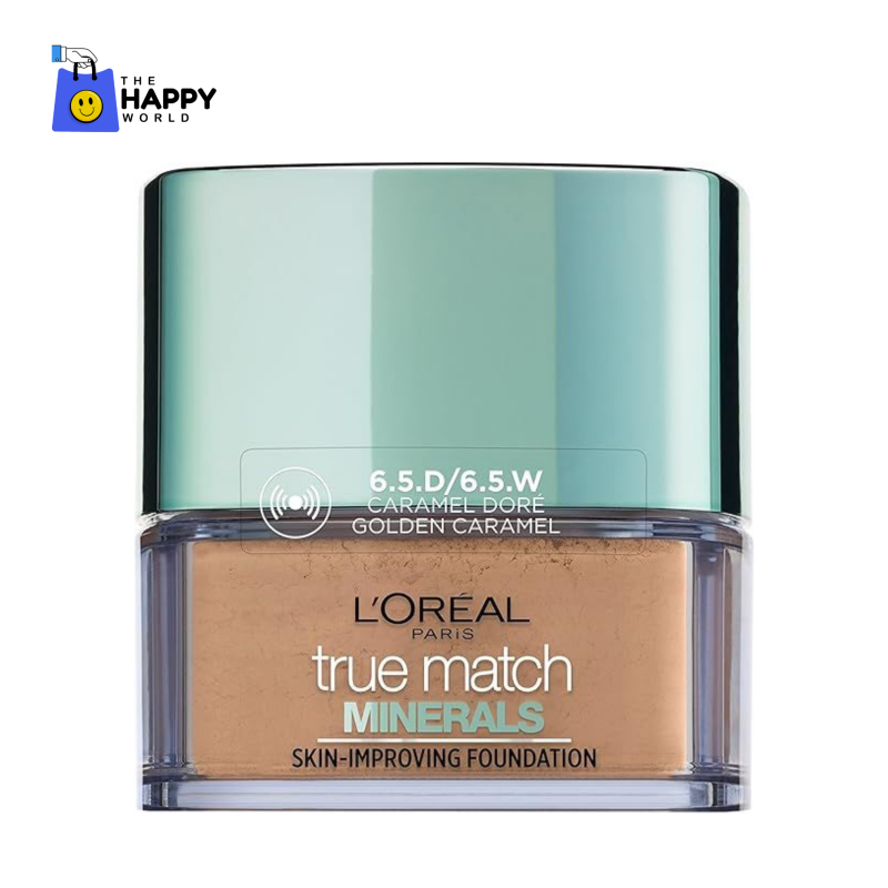 L'Oreal True Match Minerals Skin-Improving Foundation - 6.5D/W GOLDEN CARAMEL