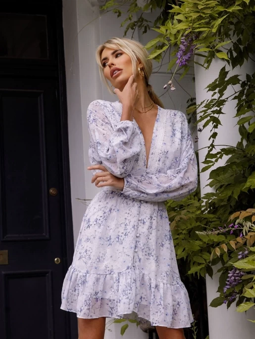 Floral Babydoll Dress