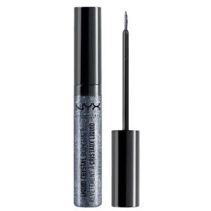 Nyx Liquid Crystal Glitter Body Liner LCL 107 Silver X 12