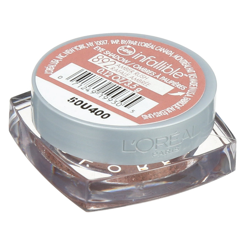 L'Oreal Paris Infallible 24Hr Waterproof Eyeshadow - 892 AMBER RUSH