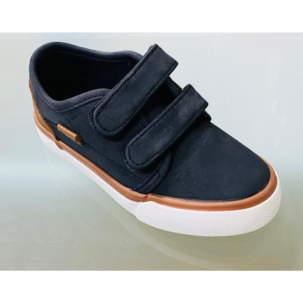 Boys Black & Brown Velcro Shoes 25-30 EU