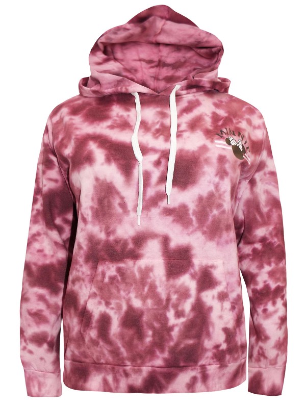 Disney BURGUNDY Cotton Rich Minnie Mouse Hoodie