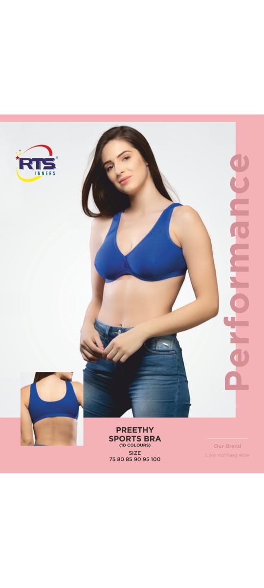 PREETHY SPORTS BRA (10 COLOURS)