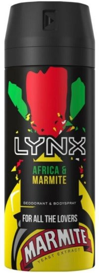 LYNX DEO AFRICA&MARMITE - 150ML