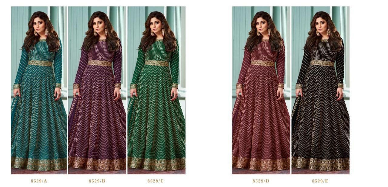 Heavy Fox Georgette with  Embroidery &  siquance Work & chain stich work salwar