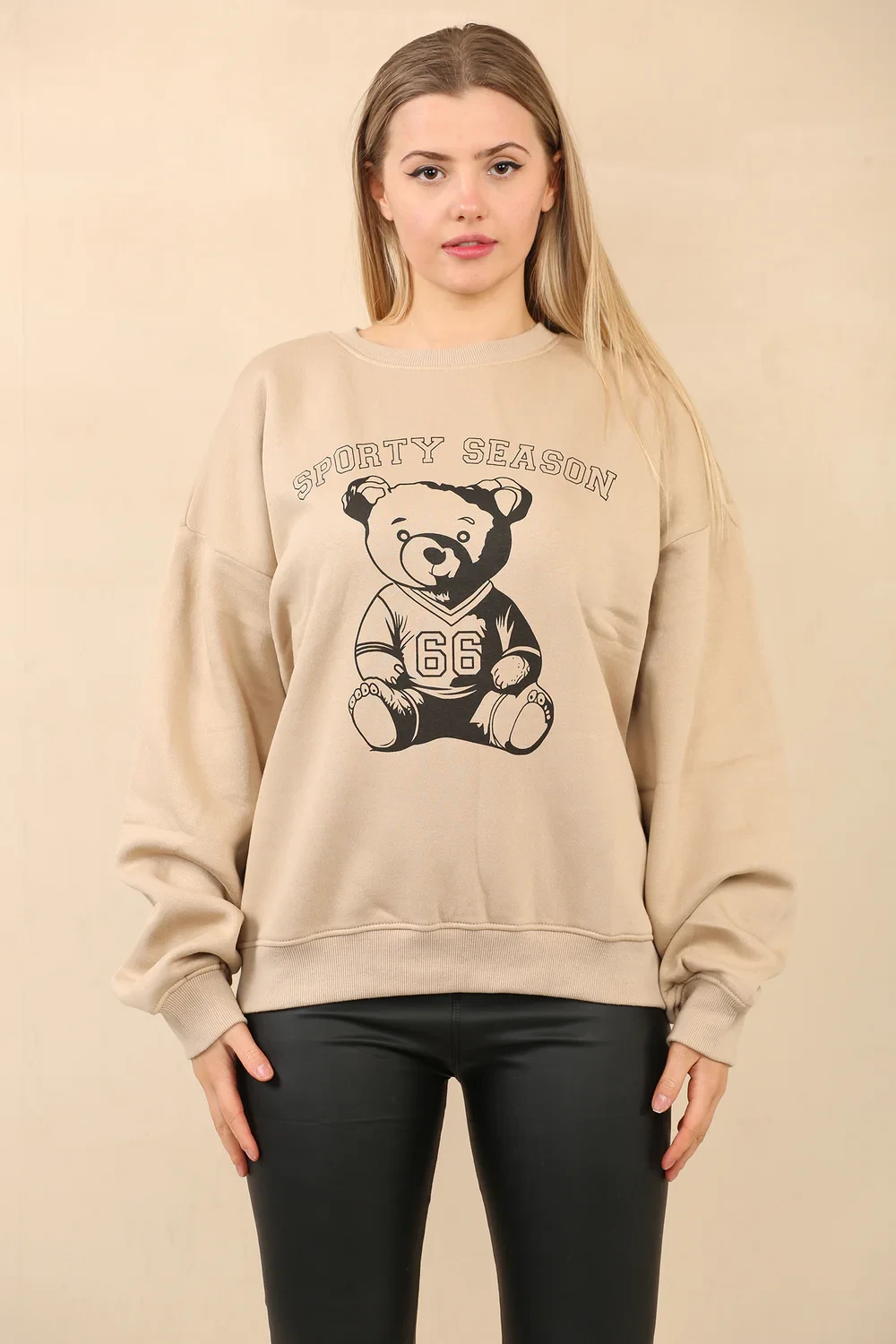 TEDDY SLOGAN SWEAT
