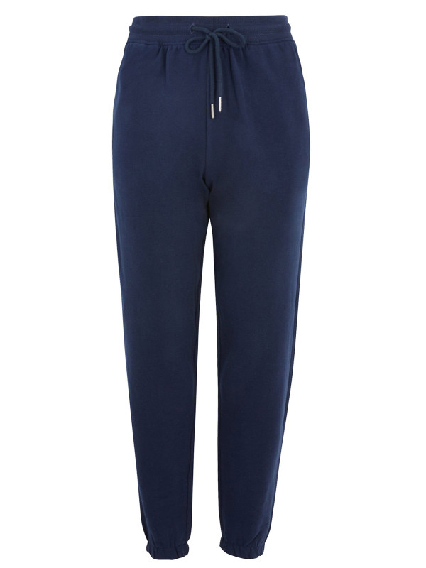 Cotton Brushed Tapered Ankle Grazer Joggers