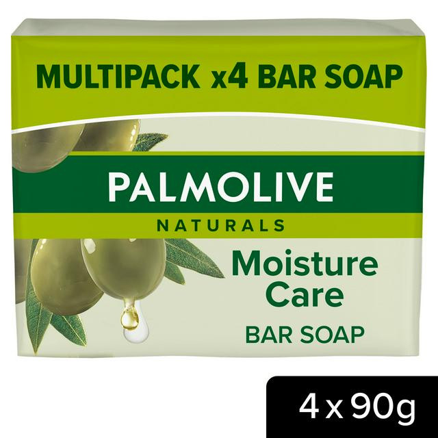 Palmolive Naturals Moisture with Olive Bar Soap Value Pack x6