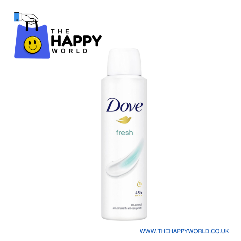 Dove Fresh with ¼ moisturising cream Anti-perspirant Deodorant Spray for 48 hours of protection 150 ml