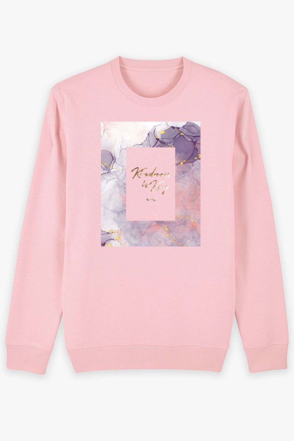 Kindness Is Key Foil Print Sweatshirt
