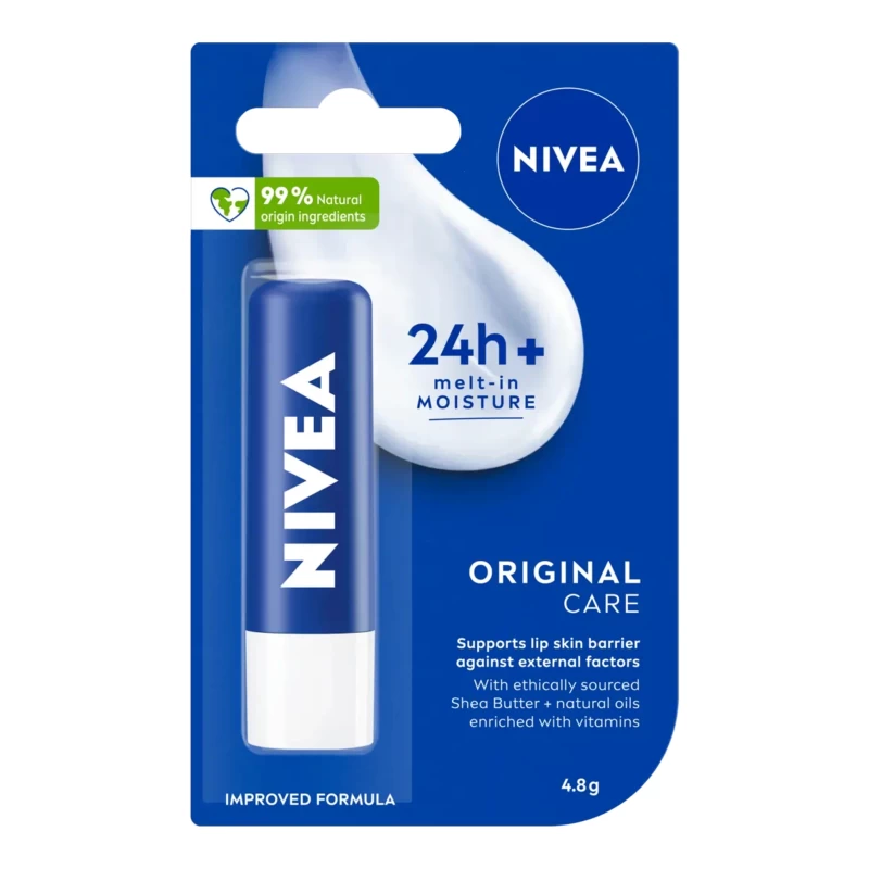 Nivea Lip Balm, Original Care 4.8g