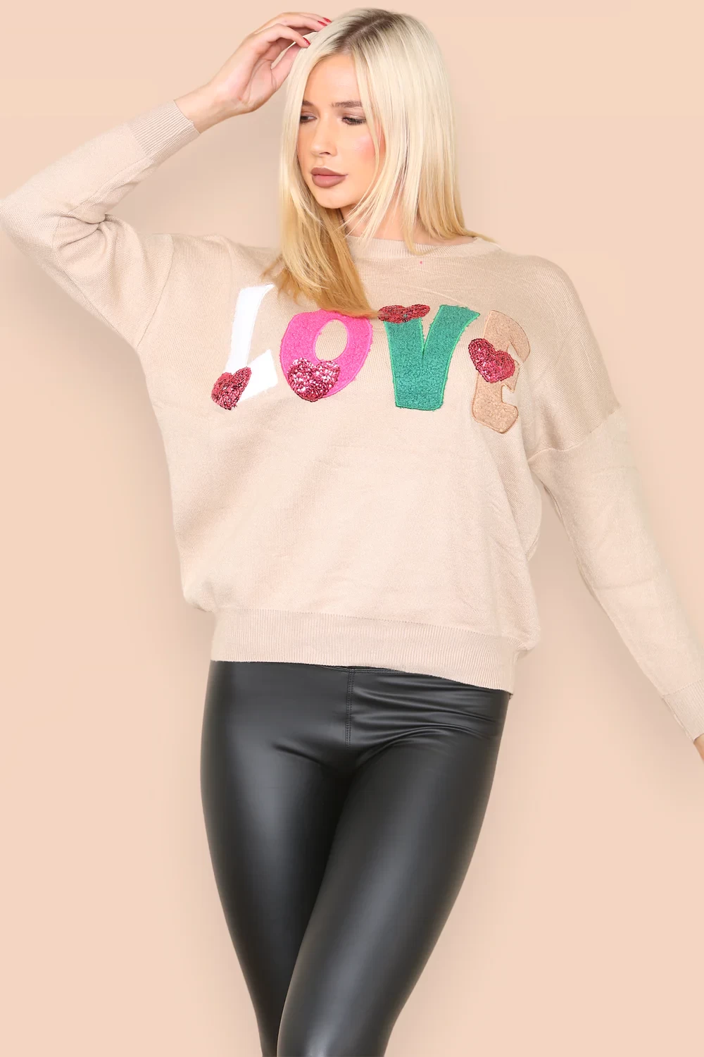 CORA LOVE EMBOSSED JUMPER