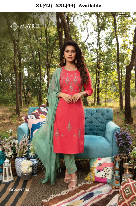 Ogaan Designer Rayon Festive Wear Readymade Salwar