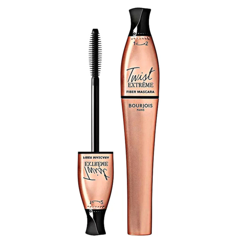 Bourjois Twist Extreme Fiber Mascara- 024 BLACK