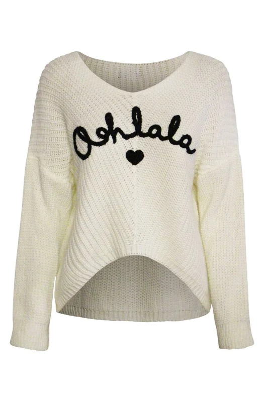 NAYA 'OOH LA LA' KNITTED JUMPER SWEATER TOP