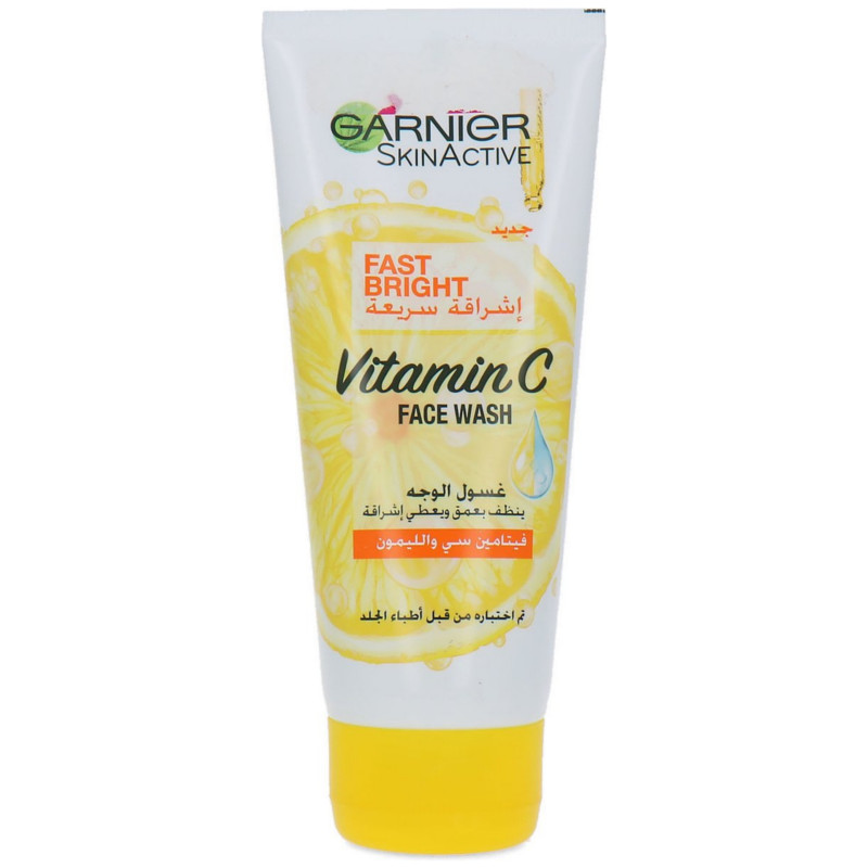 Garnier Fast Bright Vitamin C Nettoyant Visage 50ml