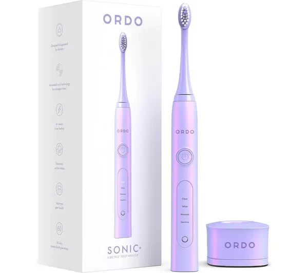 ORDO Sonic+ Electric Toothbrush - Pearl Violet