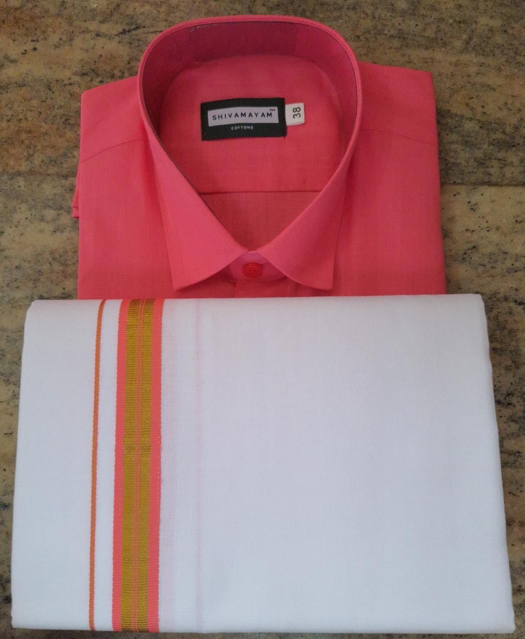 100%  pure  cotton shirt