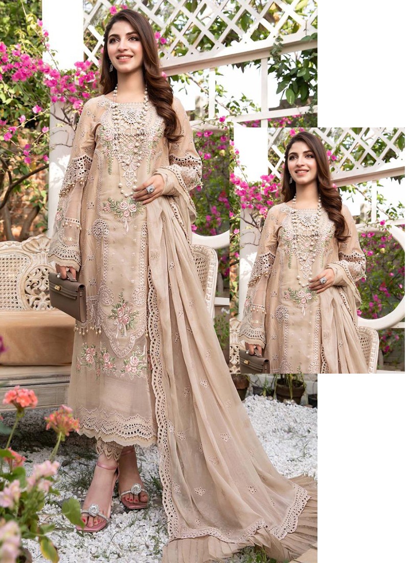 S76 Traditional Wear Faux Georgette Pakistani Suits Collection