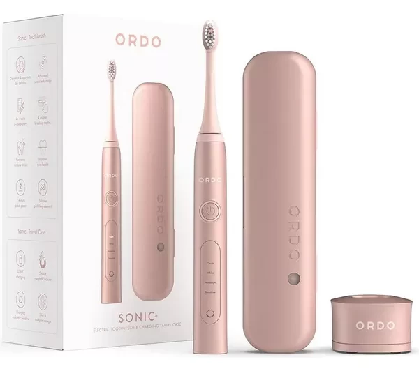 ORDO Sonic+ Electric Toothbrush - Rose Gold
